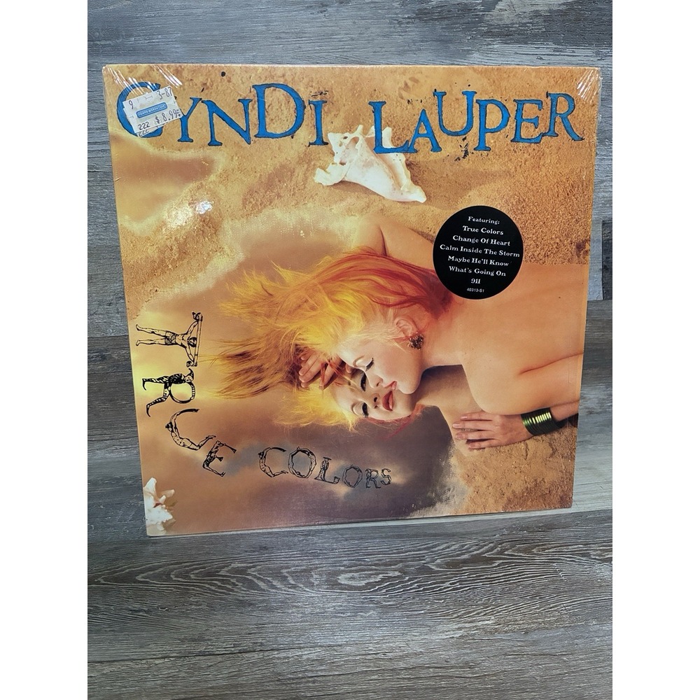 Cindy Lauper True Colors 1986 Portrait Vinyl LP Record R-40313 Inner